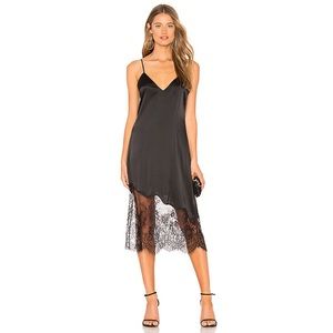 NWT Cami NYC “Selena” Silk Black Slip Dress , S